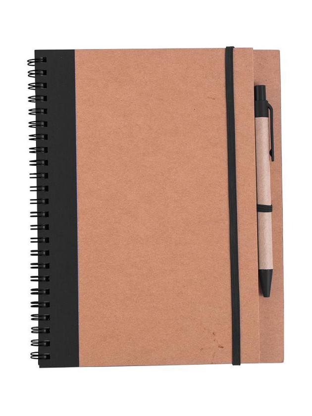 Libreta con lapicero